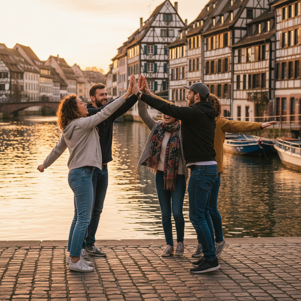 Composition photo Urban Quest - Jeu de piste à Strasbourg