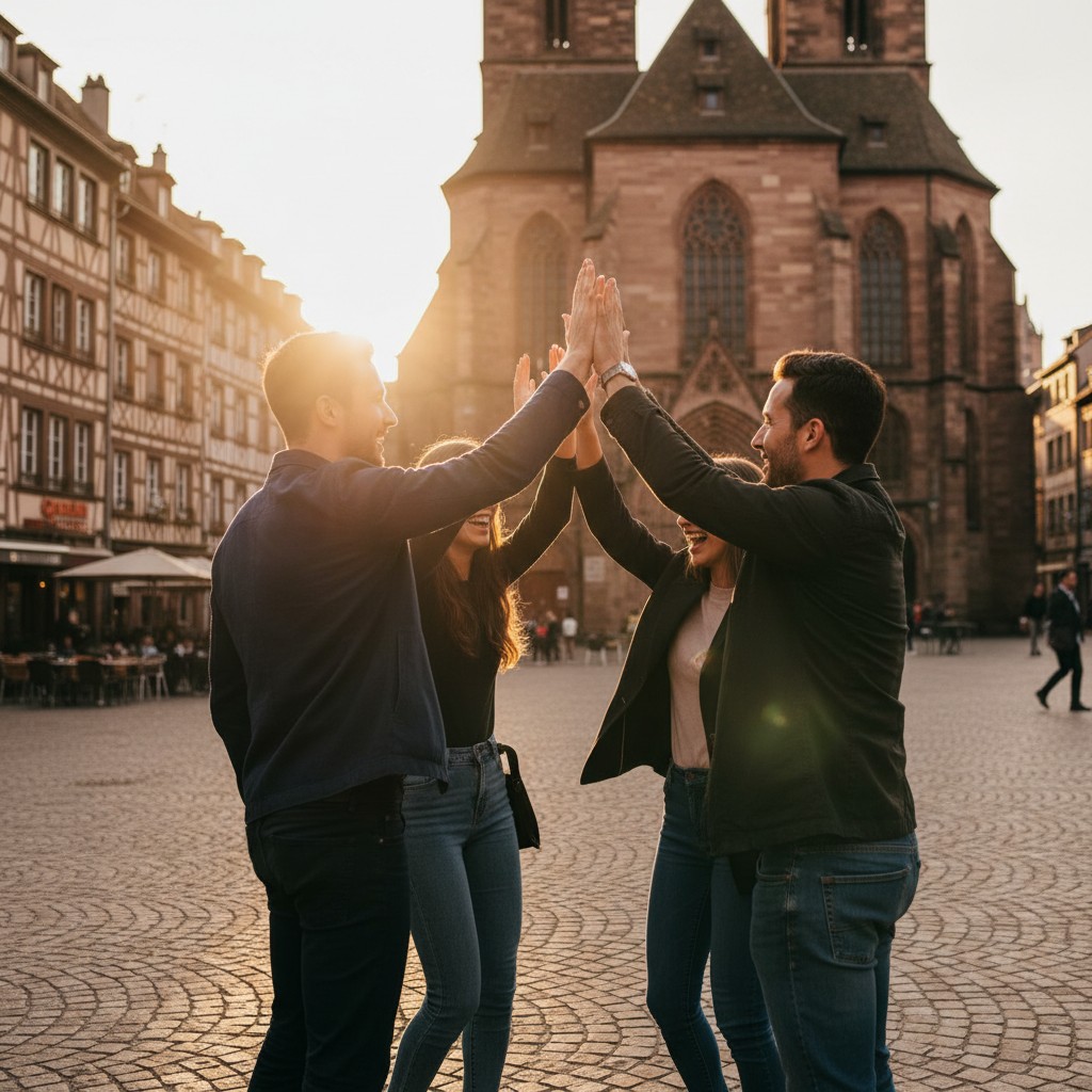 Composition photo Urban Quest - Jeu de piste à Strasbourg
