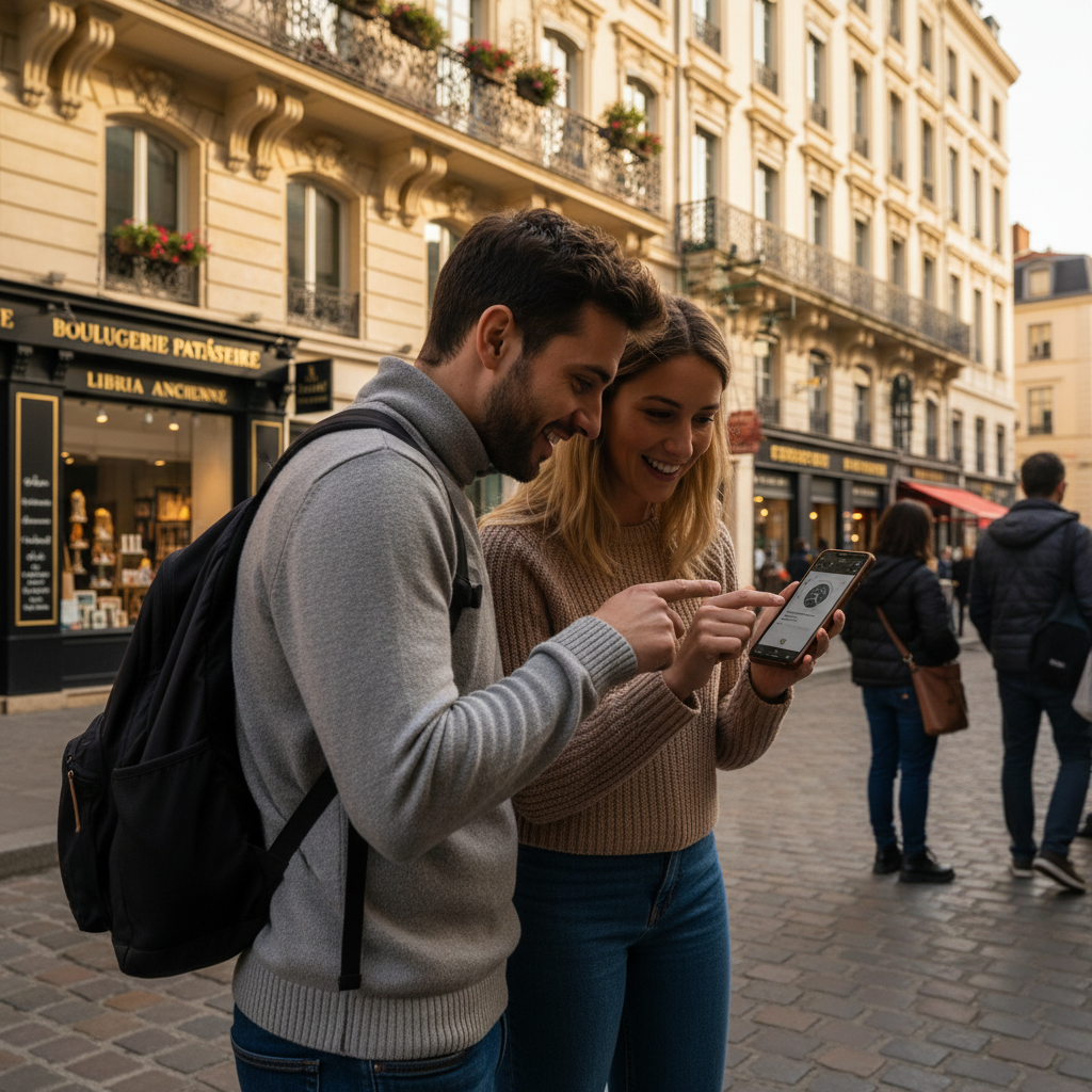 Composition photo Urban Quest - Jeu de piste à Lyon