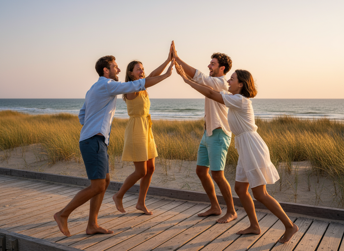 Composition photo Urban Quest - Jeu de piste à Mimizan