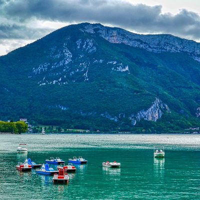 Pâquier et plage d'Albigny