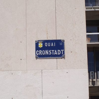 Quai Cronstadt et la rade