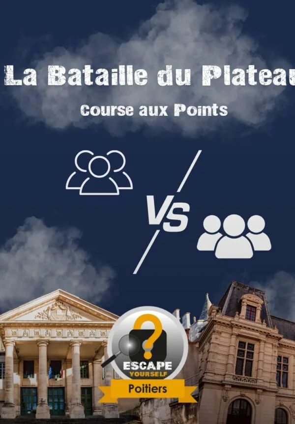 Jeu de piste multi-équipes à Poitiers