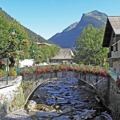 La Dranse au centre-village